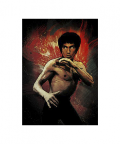 Bruce Lee wandplaat