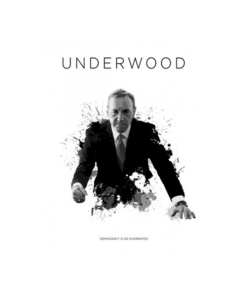 House of Cards - Frank Underwood wandplaat