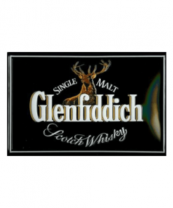 Glenfiddich Single Malt - metalen bord