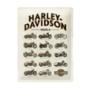 Mancave bord - Harley Davidson models