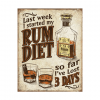 Mancave bord - Rum Diet