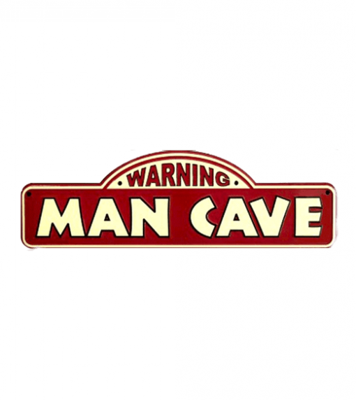 Mancave bord - Warning Mancave