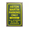 metalen parkeerbord Aston Martin