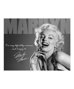 Marilyn Monroe - metalen bord