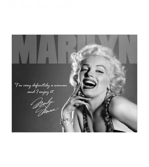 Marilyn Monroe - metalen bord