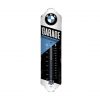 Thermometer binnen BMW Garage logo
