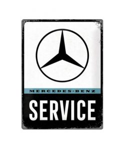 Mercedes Benz Service - metalen bord