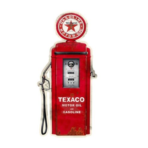 Gasoline Texaco - metalen bord