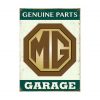 Genuine parts MG - metalen bord