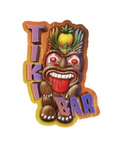 Tiki Bar - metalen bord