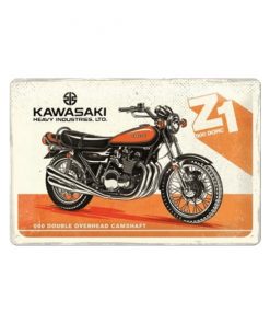 Kawasaki Z1 - metalen bord