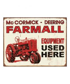 McCormick Farmall Deering - metalen bord