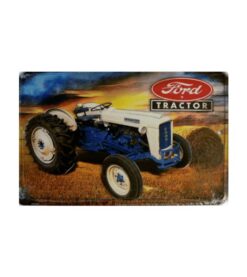 Tractor ford - metalen bord