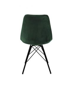 Velvet stoel Jevon dark green