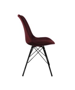 Velvet stoel Jevon red