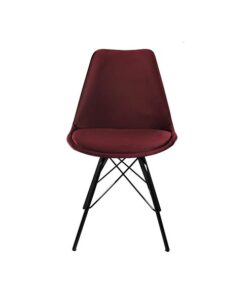 Velvet stoel Jevon red