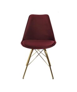 Velvet stoel Torrey red