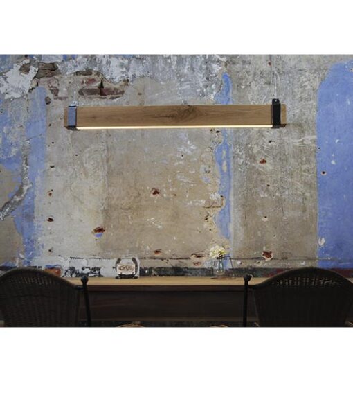 Houten balklamp design Lucas