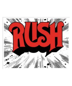 Rush - metalen bord