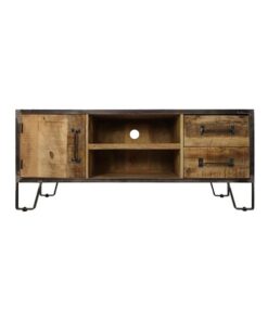 Tv meubel Stetson hout staal 130cm