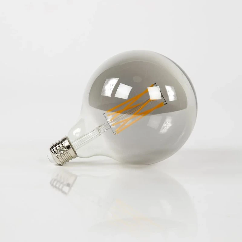 Kooldraad LED E27 lichtbron bol - Grijs, 12,5cm