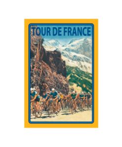 Tour de France - metalen bord