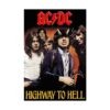 AC/DC highway to hell - metalen bord