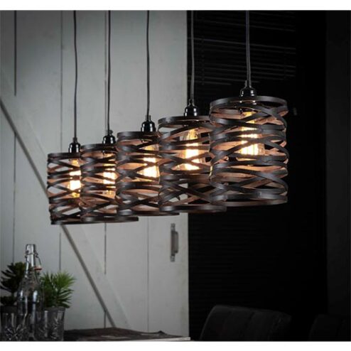 Norvel hanglamp 5-lichts