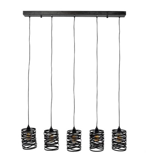 Norvel hanglamp 5-lichts