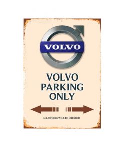 Volvo metalen parkeerbord