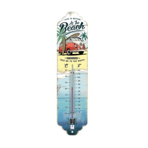 Volkswagen life is better at the beach thermometer