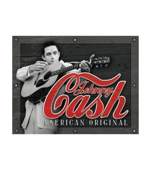 American Original, Johnny Cash - metalen bord