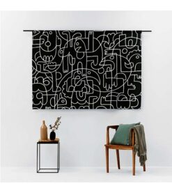 Wandkleed 'Doodles' - Urban Cotton