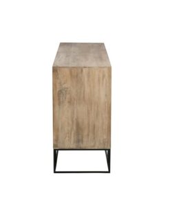 Medina dressoir riet mangohout