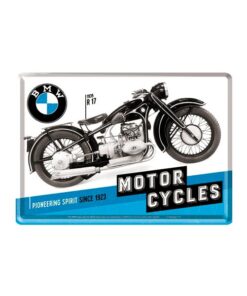 Motorcycles since 1923 - metalen bord