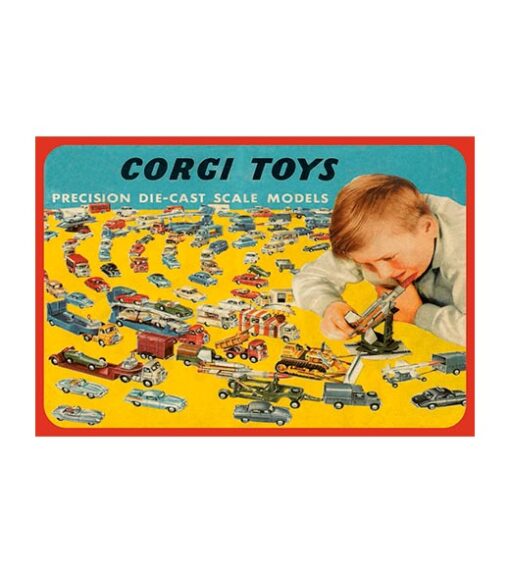 Corgi speelgoed - metalen bord
