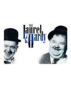The Laurel & Hardy - metalen bord