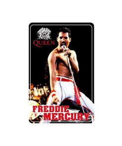 Freddie Mercury Queens - metalen bord