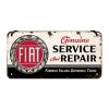 Fiat service and repair - metalen bord