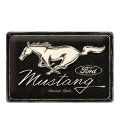 Ford mustang Paard - metalen bord