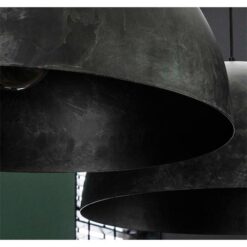 Raven 2-lichts hanglamp industrieel