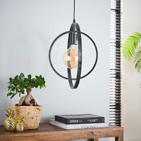 Bellamy 1 lichts hanglamp industrieel