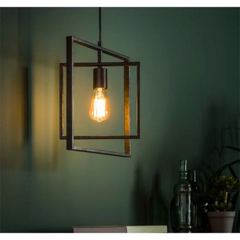 Miller 1-lichts hanglamp industrieel