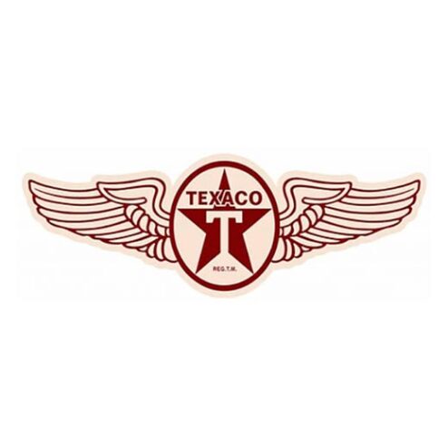 Texaco Wings - metalen bord