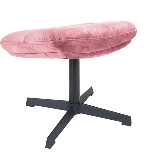 Adaline velvet hocker roze