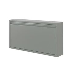 Pippen industrieel schoenenkast 1 lade groen metaal