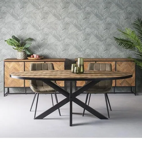 Eettafel Accent ovaal 240cm