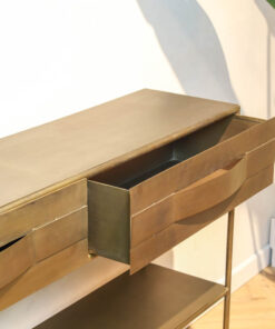 Loua sidetable goud 119,5cm