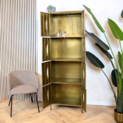 Loua wandkast goud 62cm