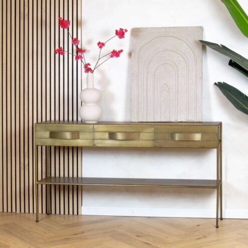 Loua sidetable goud